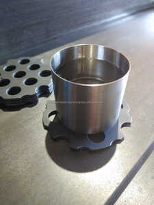 Petits sous-verres circulaires en marbre au design élégant, parfaits pour les bars, les mariages, les événements et la vaisselle élégante, ensemble de 6 pièces - Product Image 2