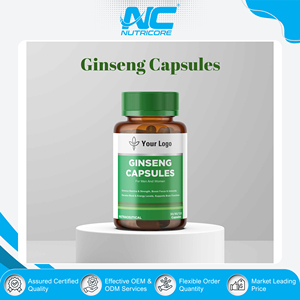 Compléments de santé à base de plantes de haute qualité, antioxydants, capsules de ginseng, marque privée, 60/120 capsules, acheteurs en gros - Product Image 2