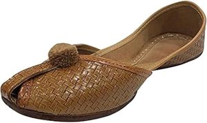 Khussa/Jutti de Alta Calidad, Elegantes y Modernos para Mujer, Diseños de Khussa Elegantes, Calzado Transpirable para Chicas - Product Image 4