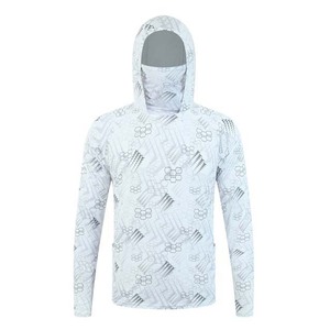 Sudadera de Pesca de Manga Larga con Camuflaje, Protección Solar UPF 50, Secado Rápido, Poliéster, Camisa de Pesca Unisex 100% Algodón de Secado Rápido - Product Image 2