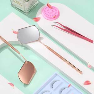 Miroir mural lumineux personnalisé élégant pour bar de beauté, décoration tendance pour salle de maquillage, pliable avec grossissement 3X - Product Image 5