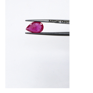 Rubíes naturales de Bangkok calibrados en forma de pera de 9x13 mm, piedra preciosa de rubí facetada natural suelta para la fabricación de joyas, lista para usar. - Product Image 2