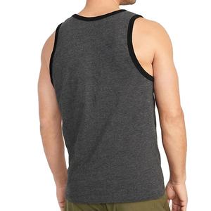 เสื้อกล้ามลำลองผู้ชายขายดีที่สุดปี 2026 ออกแบบและเลือกขนาดได้ ผลิตจากผ้าโพลีเอสเตอร์/คอตตอน ระบายอากาศได้ดี เหมาะสำหรับออกกำลังกายและสวมใส่ลำลอง - Product Image 2