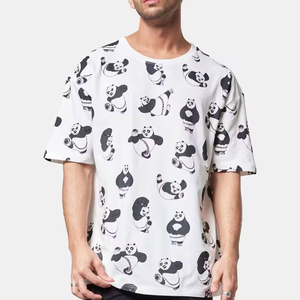 Camisetas de Verano para Hombre, Nueva Moda, 100% Algodón, Manga Corta, Cuello Redondo, Estampadas, Transpirables, Antiarrugas, Estilo Urbano - Product Image 1