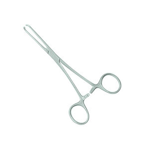 Pinzas Allis Manuales Artesanales al por Mayor, Curvas Izquierdas de 5 1/8 Pulgadas, Mandíbula Ancha, Acero Inoxidable Premium, Dientes de Trinquete, Certificación CE - Product Image 4