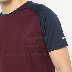 เสื้อยืดผู้ชายผ้าฝ้ายถักนุ่มสบาย 100% น้ำหนัก 220 กรัม แขนสั้น สีพื้น สไตล์ลำลอง เป็นมิตรกับสิ่งแวดล้อม แห้งเร็ว จากโรงงานโดยตรง - Product Image 3