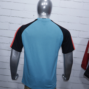 เสื้อยืดคอกลมพิมพ์ลายสำหรับผู้ชาย ผ้าฝ้าย 100% แขนเสื้อแบบแร็กแลน ระบายอากาศได้ดี แห้งเร็ว ทรงปกติ เหมาะสำหรับออกกำลังกายและสวมใส่ลำลอง - Product Image 6