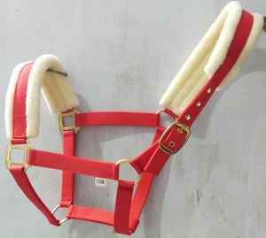 Cabestro para Caballo de Alta Calidad en PP y Nailon con Forro Acolchado Suave |   Accesorio de hierro cromado, ajustable, duradero y antideslizante - Product Image 3
