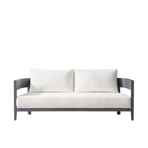 Ensemble de meubles de jardin en aluminium moderne Rano, salon de jardin extérieur, canapé, chaise, table pour villa, appartement, bord de piscine - Product Image 4