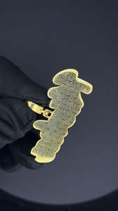 Nuevo colgante de letra con nombre personalizado nuevo fino 925 Plata Moissanite Unisex encantos rapero joyas Iced Out letra colgante joyería - Product Image 5