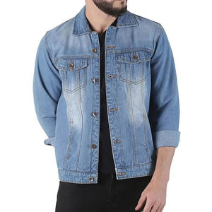 Chaqueta de Mezclilla para Hombre de Buena Calidad, Estilo Casual, a la Moda, Resistente al Sol, Cómoda y Elegante, para Invierno - Product Image 1