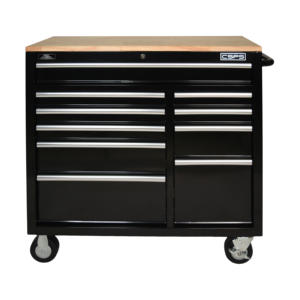 Gabinete de Herramientas de Acero para Garaje de 104 cm con 10 Cajones, Soporte OEM, Almacenamiento con Ruedas, Capacidad de Carga de 680 kg, Sistema de Cierre con Llave - Product Image 6