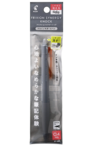 PilotFricion Synergy Knock 04 <b>Erasable</b> Gel Ink Ballpoint Pen 0.4mm Ultra Fine Synergy Tip Hangsell Package(P-LFSK-14) - Product Image 4