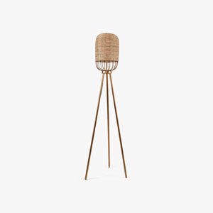 Lampe suspendue de qualité supérieure pour l'exportation, prix abordable, style trépied en rotin, design rond fait main pour salon intérieur, décoration. - Product Image 5