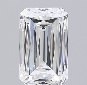 Gema Sintética Cultivada en Laboratorio con Certificado IGI, Corte Radiante Ashoka de 5.02 CT, Color D, Claridad VVS2, CVD ROYAL GEMS, Certificado para Joyería - Product Image 1
