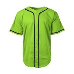 Venta directa de fábrica, camiseta de béisbol hecha en Pakistán, ropa deportiva, camiseta de béisbol para hombre, hecha en Pakistán - Product Image 1