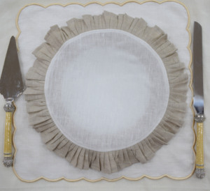 Customizable Linen Napkin for <b>Table</b> Kitchen Decor Multi Purpose <b>Cloth</b> Accessory Best Price Linen Napkin - Product Image 4
