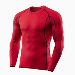 <b>Men</b>’s Quick Dry <b>Compression</b> Rash Guard <b>Shirt</b> Stretch Fit Long Sleeve Sports Top <b>for</b> MMA Training Gym Workout - Product Image 5