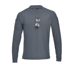 High Quality Breathable 100% Organic Cotton Eco-Friendly <b>Men's</b> Sweatshirt Long Sleeves Loose Crew Neck Premium Quality Logo - Product Image 2