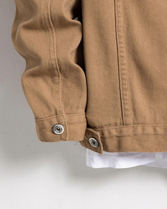 Veste en jean pour homme, vente en gros, design personnalisé, matériau de haute qualité, prix bas - Product Image 3