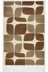 New Style Geometric Handmade Wool Waterproof Non-Slip <b>Thick</b> <b>Pile</b> Area <b>Rug</b> for Living Room Home Use Rectangle Shape - Product Image 5