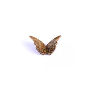 Vente en gros de pierres naturelles de jaspe léopard, ailes de papillon 3D sculptées, pierre énergétique, spécimen minéral de guérison, décoration pour la maison et le bureau - Product Image 5