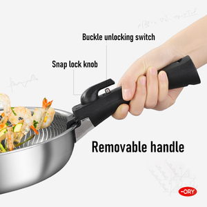 Deep <b>Woks</b> Set With Reliable Cooking Performance Strong Build Quality Comfortable Grip Handles Smooth Interior - Product Image 3