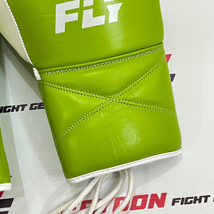 High Quality Genuine Cowhide Leather Non-Slip Hand Grips <b>Moisture</b> Wicking Customized Boxing Sparring <b>Gloves</b> Laced for Kickboxing - Product Image 4