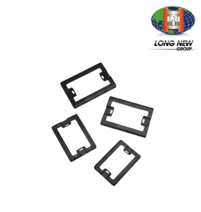LONGNEW OEM Custom Cable Management Wall <b>Plate</b> | <b>Brush</b> Style Opening - Product Image 2