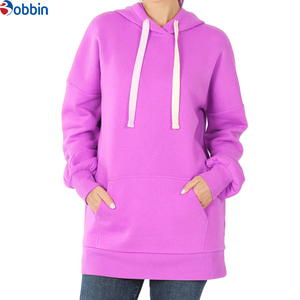 BOBBIN INDUSTRIES Sudaderas con Capucha de Forro Polar Bordadas Personalizadas de Moda para Mujer, Tallas Grandes, Algodón, Ajustadas, Transpirables, de Secado Rápido - Product Image 2