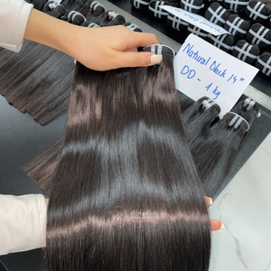 พร้อมส่ง 100% ผมแท้เวอร์จิ้น เรมี่ เวียดนาม ต่อผมจากผู้บริจาคคนเดียว สี 613 HD Lace แบบเย็บสองชั้น ผมตรงธรรมชาติ - Product Image 1