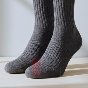 Men Knee High <b>Socks</b> Cotton <b>Long</b> <b>Socks</b> Custom Logo Breathable Stretch Over The Knee <b>Socks</b> - Product Image 4