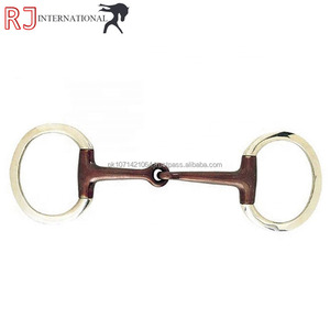 RIAZ JAMAL INTERNATIONAL Mors de dressage western néerlandais personnalisé avec logo pour l'équitation de course, en acier inoxydable durable pour chevaux - Product Image 5