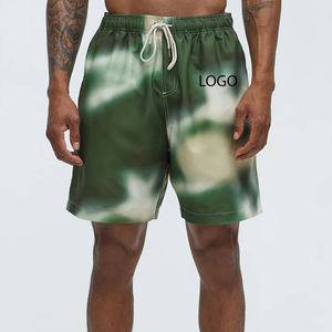 Pantalones cortos para hombre con un look moderno, material duradero y diseño elegante, ideales para el verano / Costuras de alta calidad con logotipo personalizado - Product Image 1