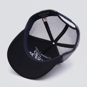 Gorra Trucker de 5 Paneles con Visera Alta, Bordado Personalizado, Cierre Snapback, Estilo Béisbol, para Bodas, Diseño Australiano - Product Image 2