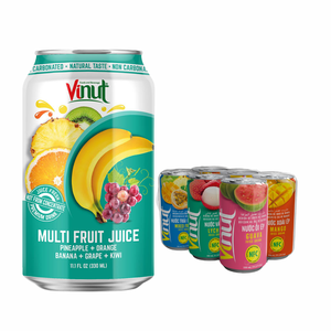 Bebida de zumo de fruta múltiple sin azúcar, precio de fábrica, Etiqueta Privada, muestra gratis, fabricante de Vietnam OEM/ODM - Product Image 1