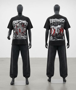 Camiseta de Algodón con Estampado Personalizado Vintage de Alta Calidad, Diseño Nuevo, Suave y Transpirable, Estilo Retro Urbano, Manga Corta - Product Image 4