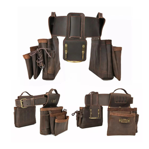 Sac à outils en cuir pour homme sur mesure de qualité supérieure à prix raisonnable / Service OEM personnalisé, dernier design de sac à outils en cuir - Product Image 5