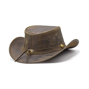 Classic <b>Western</b> Style Cowboy <b>Hat</b> With Wide Brim Felt Material Custom Design For Outdoor Events Cowboy <b>Hat</b> - Product Image 6