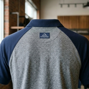 เสื้อเชิ้ตแขนสั้นผู้ชายรุ่นใหม่ ไซส์ใหญ่ รับสกรีนโลโก้ ผ้าโพลีเอสเตอร์/คอตตอนถัก ดีไซน์โดดเด่น แห้งเร็ว - Product Image 6