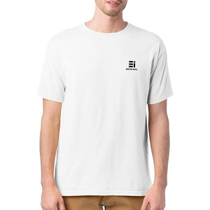 เสื้อยืดลำลองผู้ชายคุณภาพพรีเมียม ผ้าฝ้าย/โพลีเอสเตอร์ ระบายอากาศได้ดี รับผลิตแบบ OEM ODM ปรับแต่งได้ตามต้องการ สีพื้น - Product Image 1