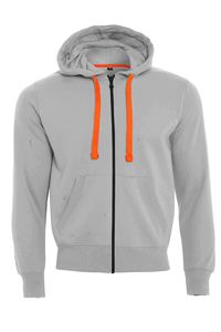 Sudaderas con capucha de alta calidad con cremallera, unisex, de punto, lisas, personalizadas, extragrandes, blancas, con estampado puff, 500 g/m² de algodón - Product Image 5