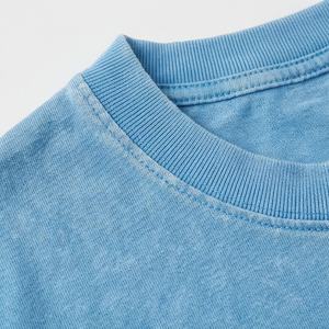 Camiseta de Verano para Mujer, Color Personalizado, Algodón, Talla Grande, Alta Calidad, Transpirable, Casual, Holgada, Elegante - Product Image 4