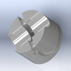 Collier de serrage fendu monobloc en acier inoxydable/acier au carbone/aluminium Yogi Engineering, modèle 01, fabriqué en Inde - Product Image 4