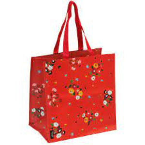 Bolsa de asas de Navidad personalizada de alta calidad, artículo de seda personalizado, patrón de estilo, promoción de letras IND para exportación - Product Image 1