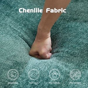 Divano Sezionale Modulare Monoposto Senza Struttura, Convertibile in Letto da Terra, Telaio a Forma Fissa Compresso, Nessun Montaggio Richiesto, in Metallo - Product Image 4