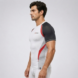 Custom Clothing Rush Guard Sun Protection Clothing <b>Men</b> <b>Compression</b> <b>Shirt</b> Rashguard <b>Men</b> Rash Vests Rash Guard Best Short Sleeve - Product Image 4