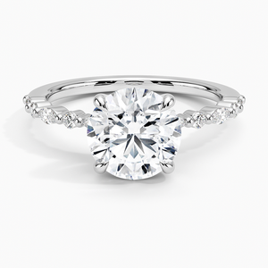 BOJ <b>Ring</b> 047 Round Cut <b>925</b> <b>Silver</b> Plated Luxe Petite Twisted Vine Moissanite <b>Ring</b> 2ct D Color VVS1 Moissanite GRA Certified Sale - Product Image 1