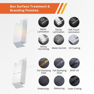 Caja de Cartón Plegable de Primera Calidad con Cierre Inverso Personalizado para Productos de Suplementos y Cuidado de la Piel - Product Image 5