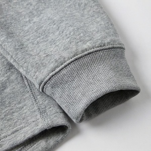 Ensemble de survêtement en molleton 2 pièces pour femme, gris, imprimé, haut court zippé avec short, tenue décontractée printemps-été - Product Image 6